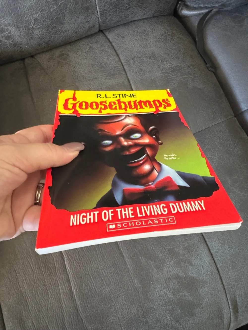 Scholastic Goosebumps Bright Lime Green Collectible Tin